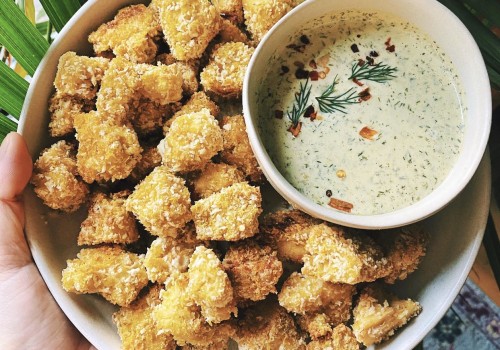 Tout sur le tofu frit à l'air croustillant